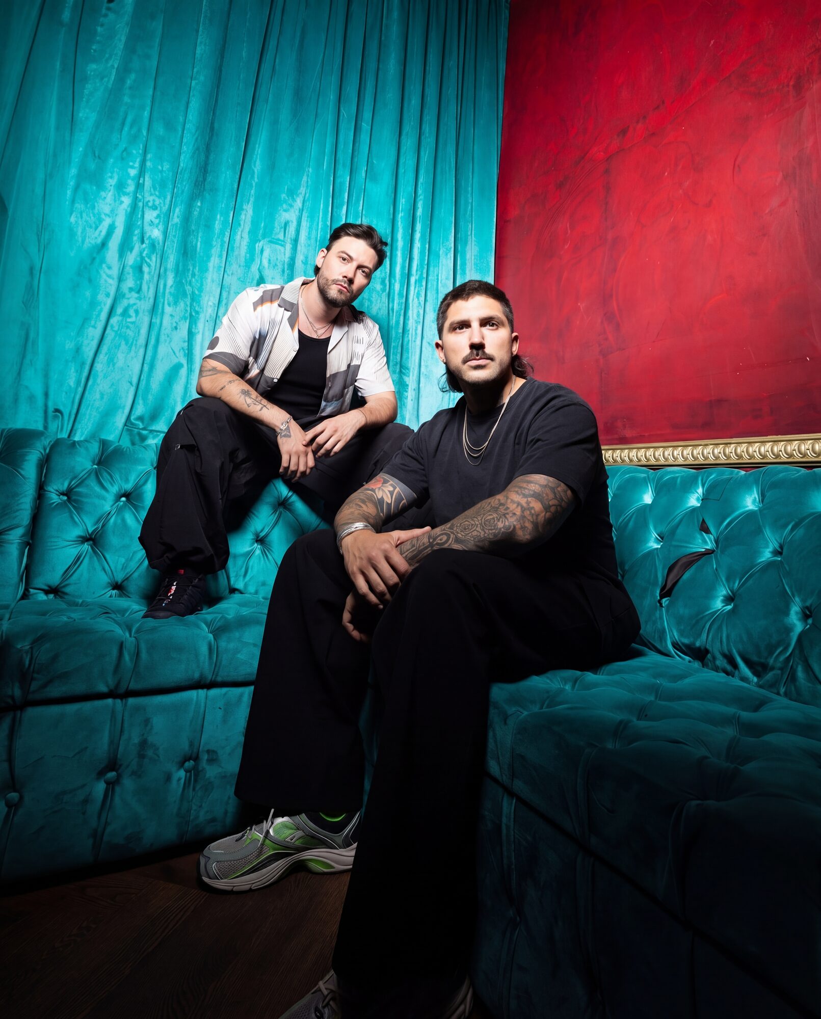 Tom & Collins — magazine-grade portrait